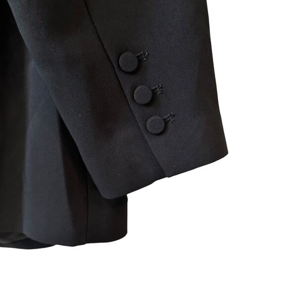 New Good American Women's One Button Blazer Black Size 5 2XL - Picture 5 of 8